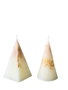 Aberto Design Glamour Candle 16M Set de Velas Blanco